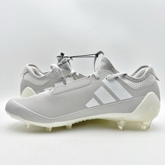 Adidas Mens Adizero Electric.1 Football Cleats US 12 Grey White Athletic NIB - Picture 7 of 12